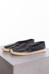 Saint Laurent Espadrille monogram black