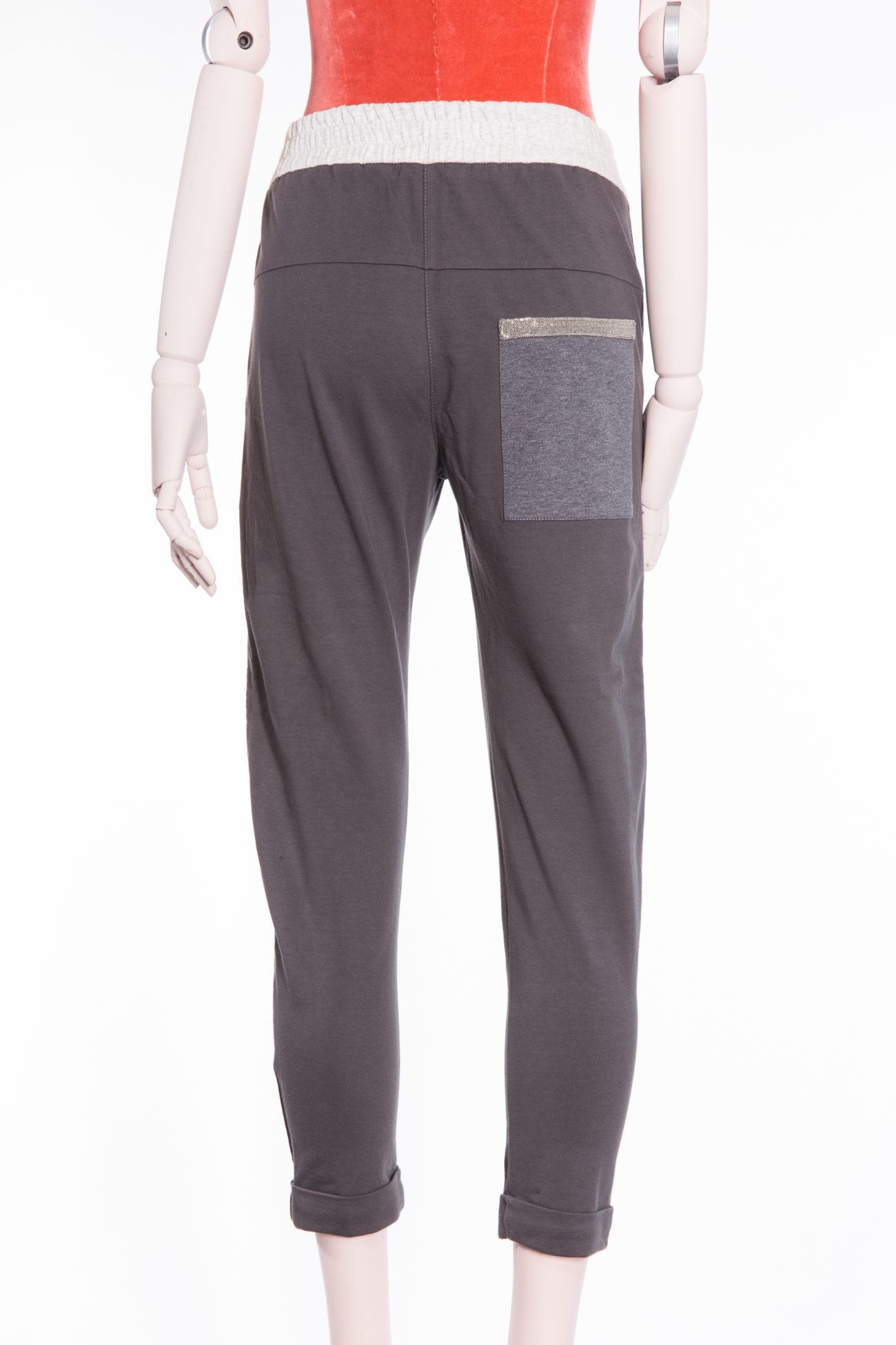 Brunello Cucinelli Track pants with monili back pocket