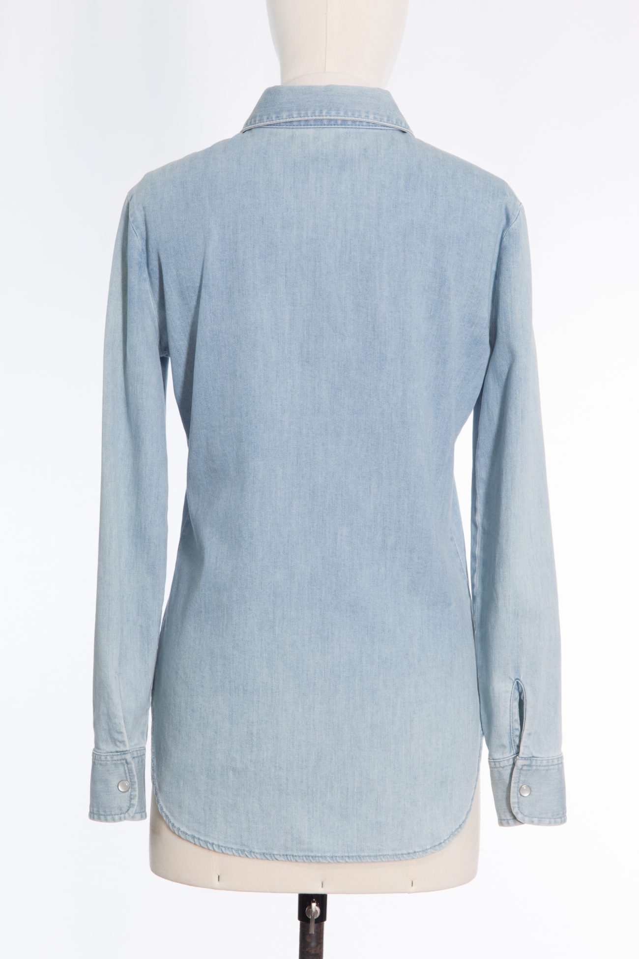 Stella McCartney Floral embroidered denim shirt 