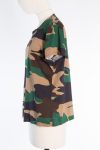 Burberry Camouflage print cotton t-shirt in green
