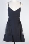 David Koma Flared tulle skirt mini dress