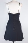 David Koma Flared tulle skirt mini dress