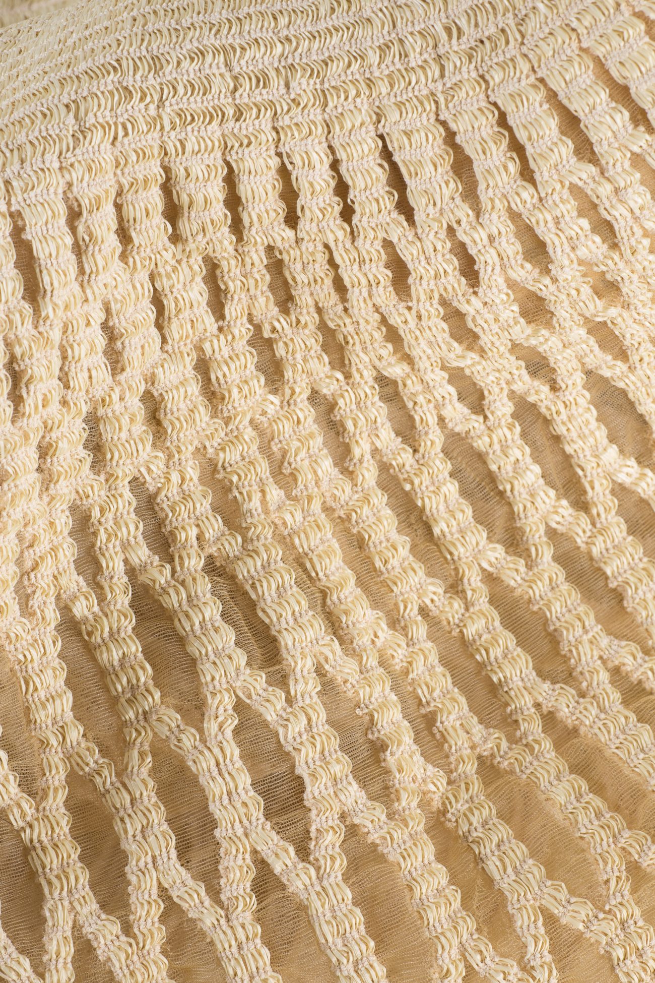 Alaia Sleeveless Diaphane dress from Spring collection