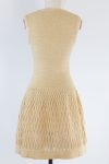 Alaia Sleeveless Diaphane dress from Spring collection