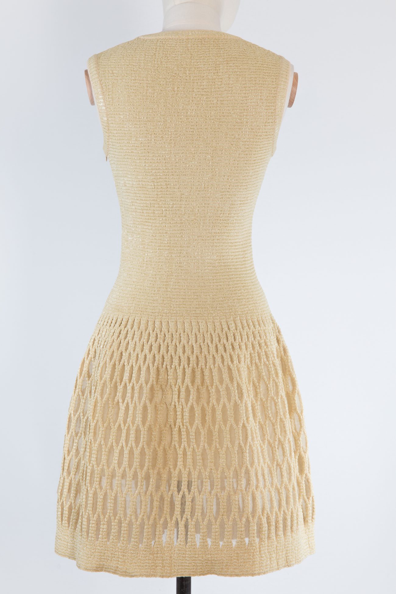 Alaia Sleeveless Diaphane dress from Spring collection