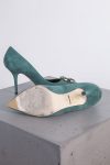 Dolce&Gabbana Crystal-embellished suede pumps