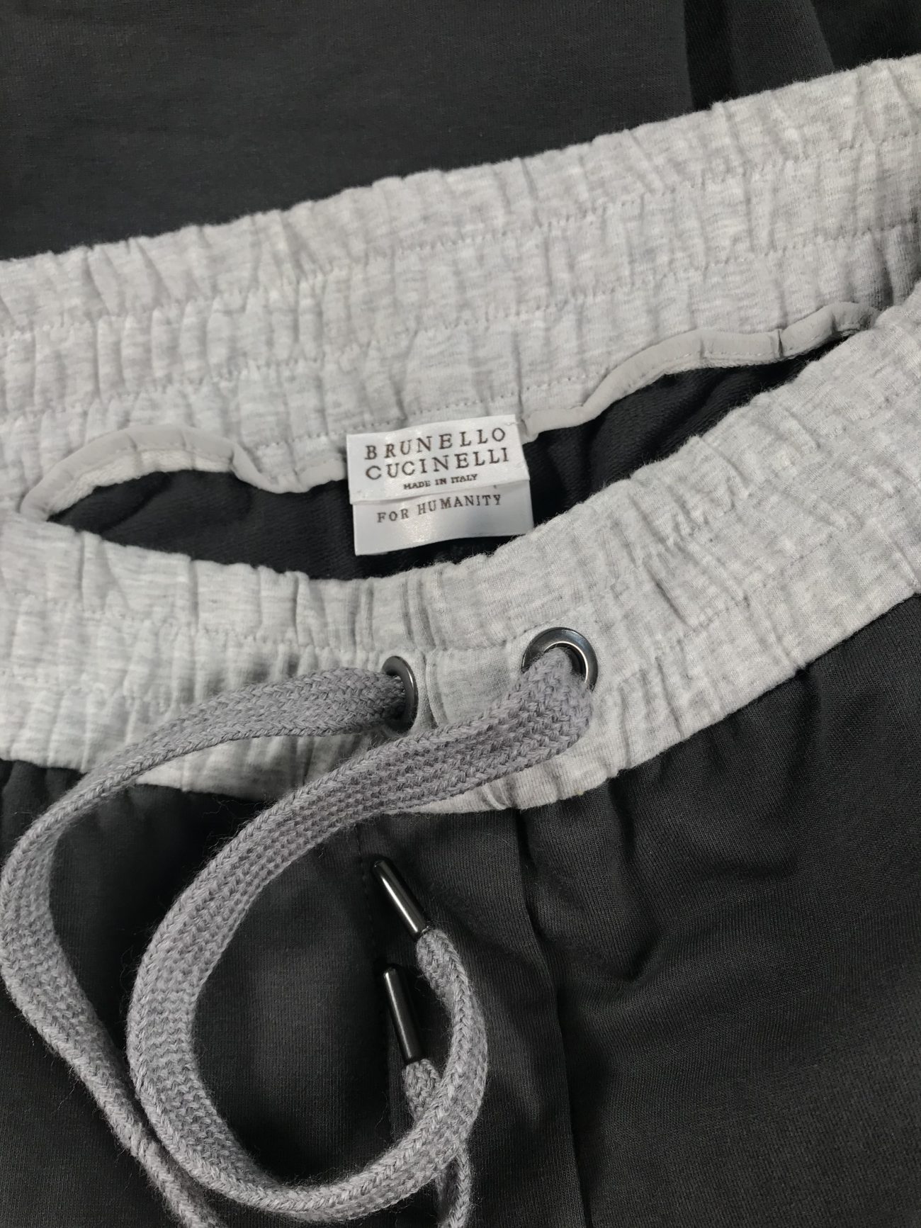 Brunello Cucinelli Track pants with monili back pocket