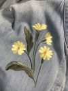 Stella McCartney Floral embroidered denim shirt 