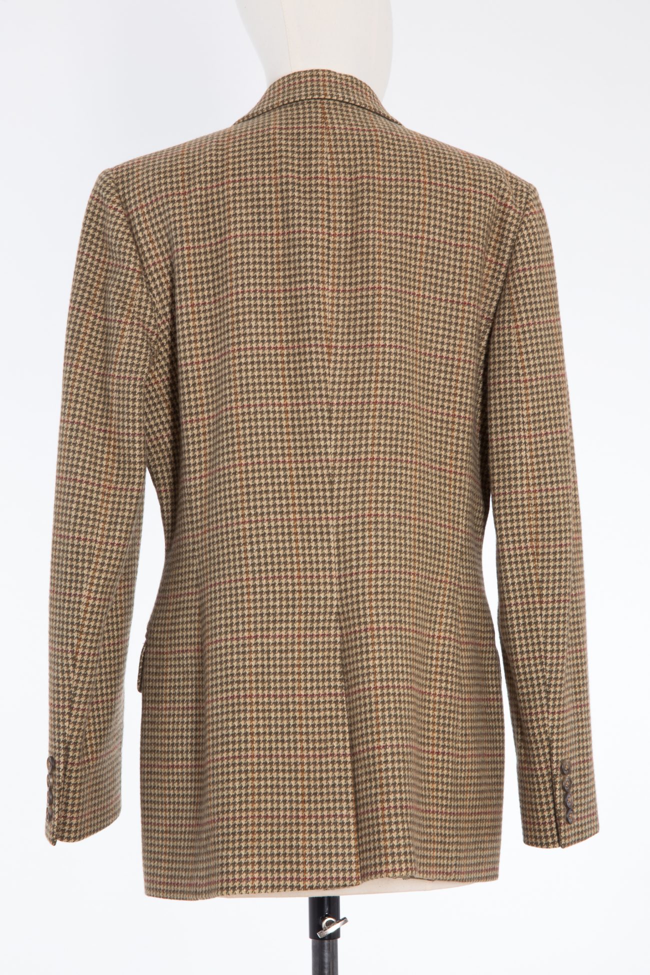 Ralph Lauren Houndstooth cashmere blazer
