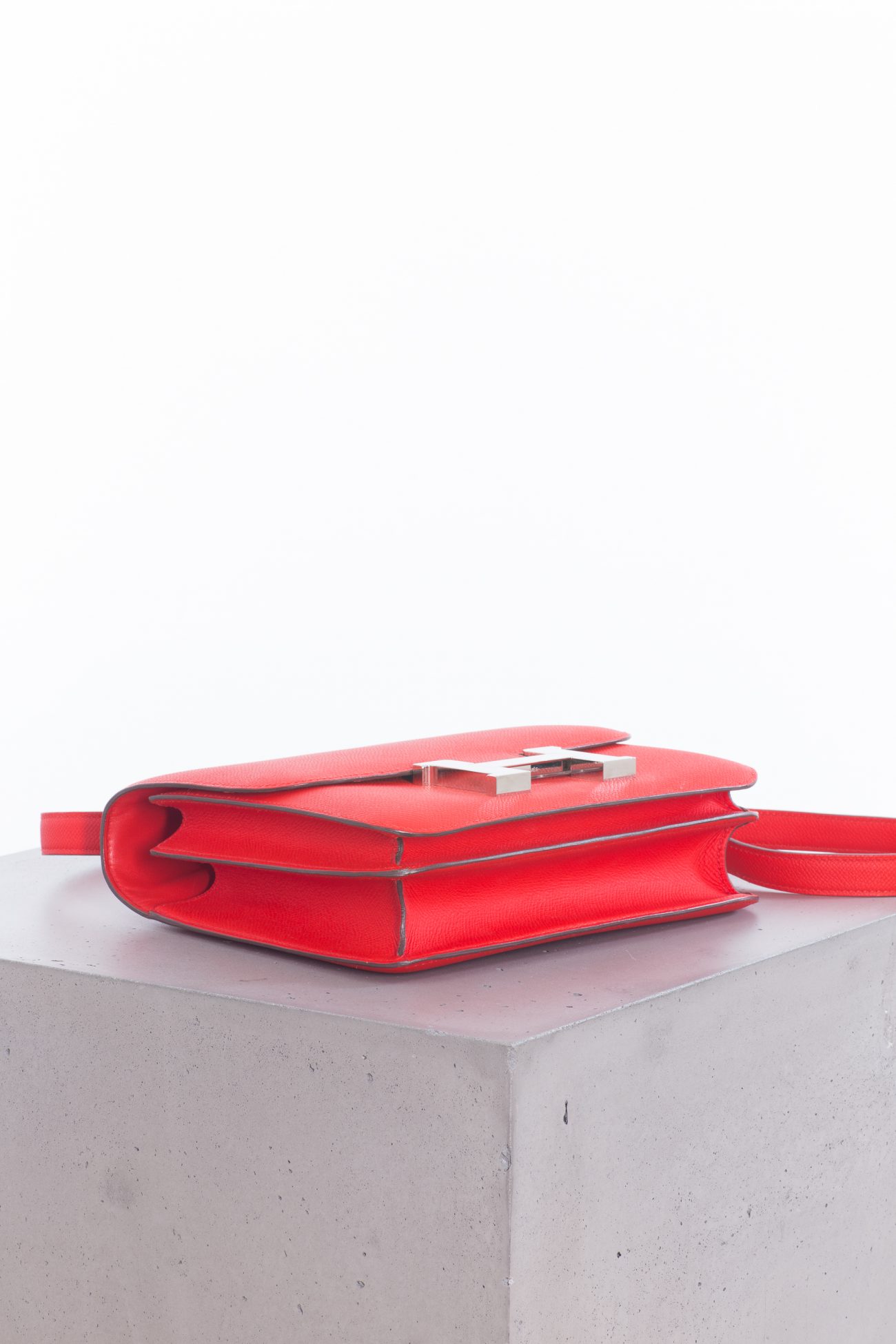 Hermes Constance 24 Epsom leather in red