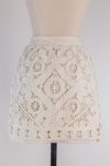 La Perla Embroidered mini skirt in cotton