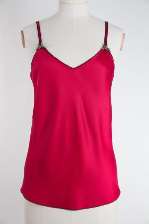 Gucci Embellished silk camisole