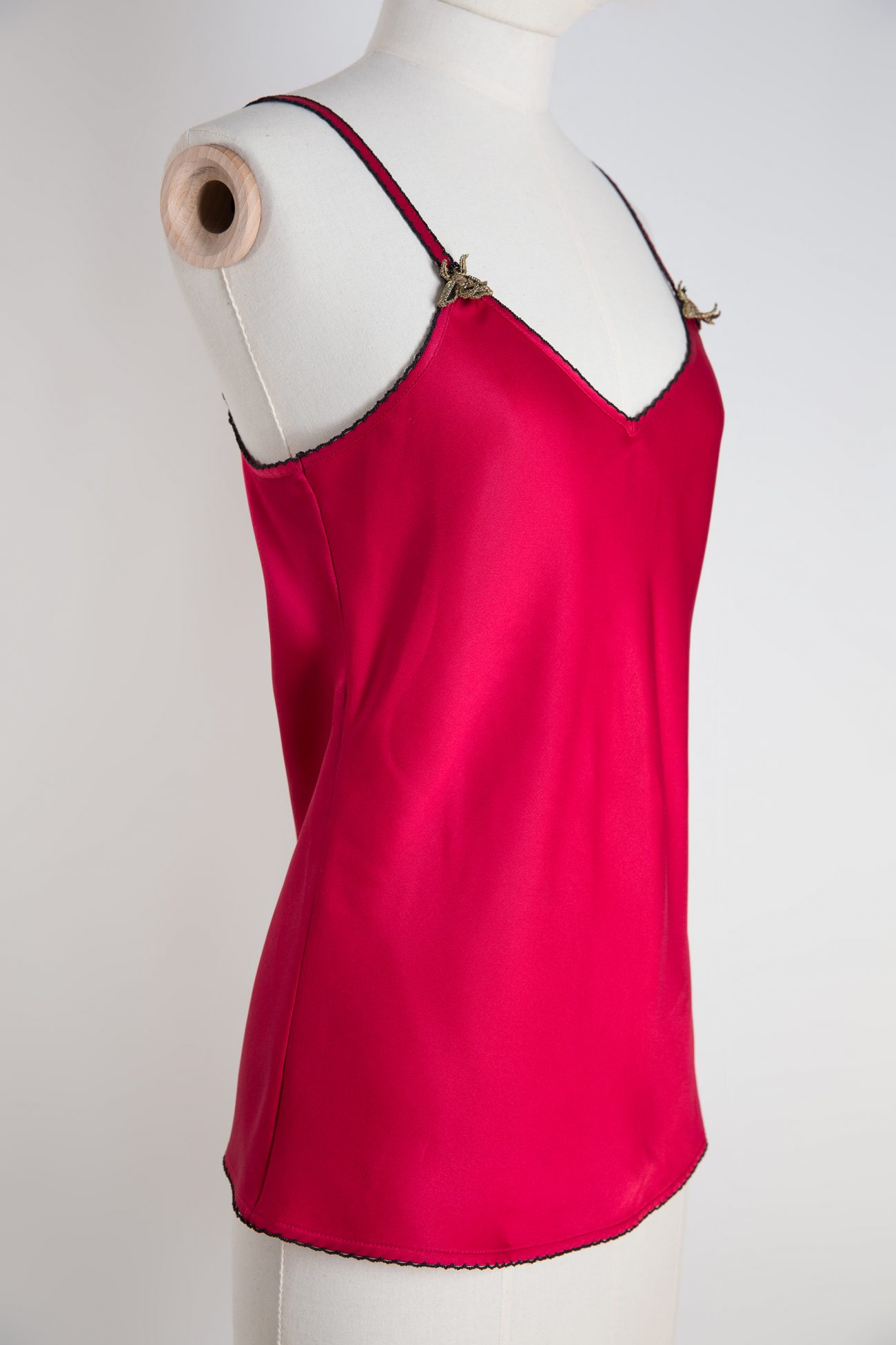 Gucci Embellished silk camisole