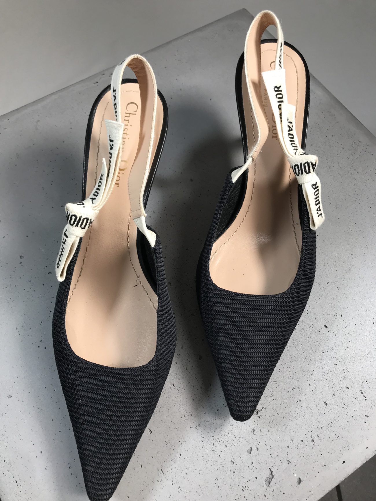 Christian Dior J'Adior slingback pump black
