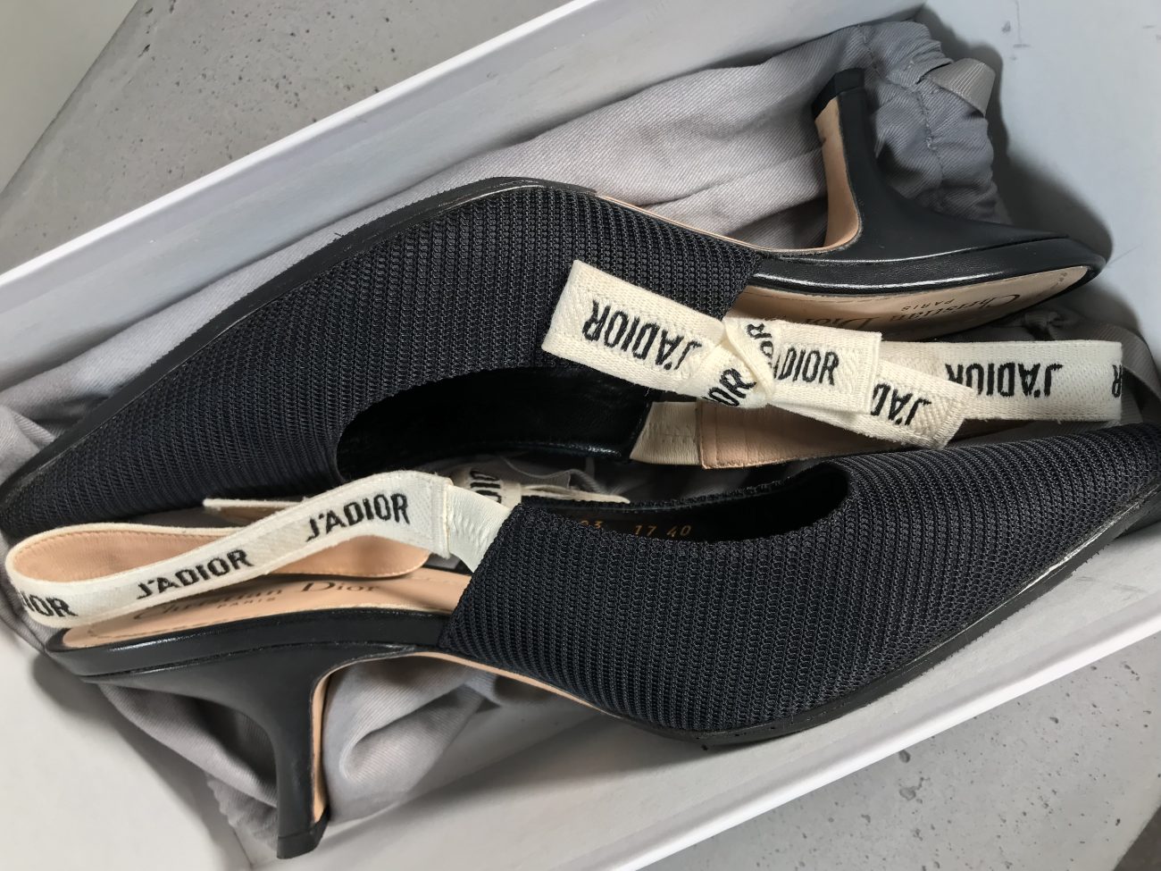 Christian Dior J'Adior slingback pump black