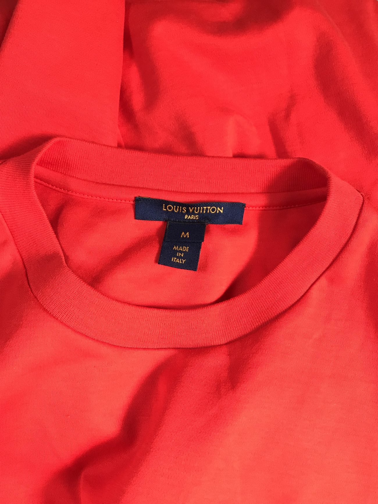 Louis Vuitton Cotton T-shirt in red