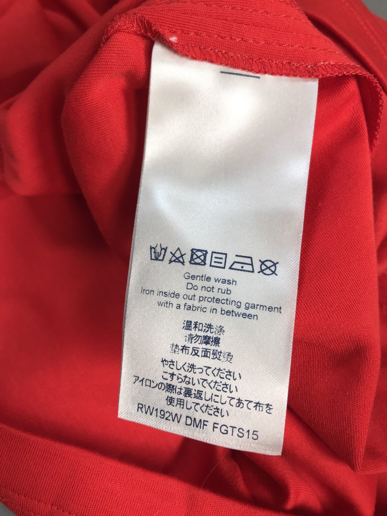 Louis Vuitton Cotton T-shirt in red