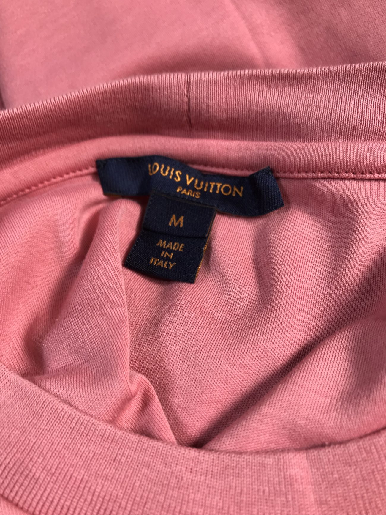 Louis Vuitton Cotton T-shirt in pink