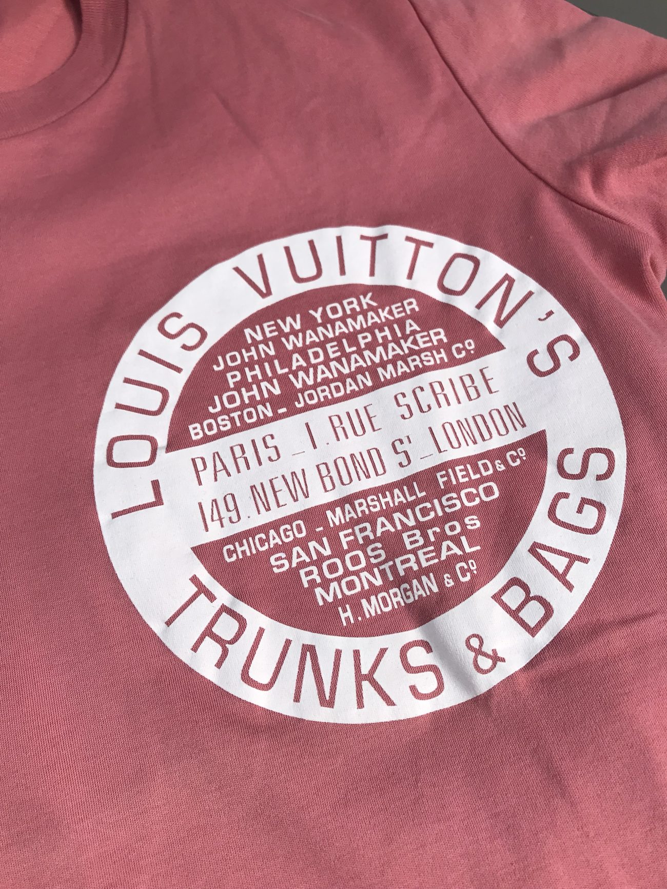 Louis Vuitton Cotton T-shirt in pink