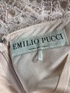 Emilio Pucci Blush open-back lace dress