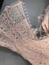 Emilio Pucci Blush open-back lace dress