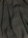 Alice+Olivia Black long silk skirt with mini lining