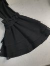 La Perla Black transparent blouse in silk
