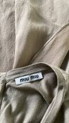 Miu Miu Silk short-sleeve cardigan