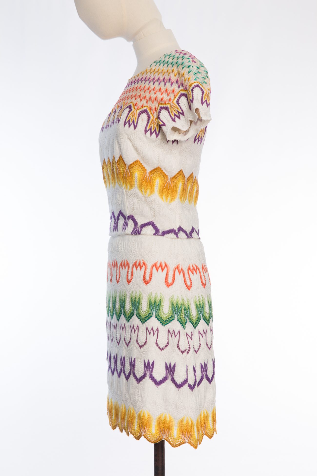 Missoni mini Dress La Vita in Zigzag