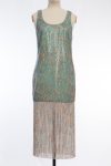 Patrizia Pepe Turquoise-green Gatsby dream dress