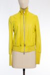Patrizia Pepe lightweight Patrizia Pepe summer jacket in a refreshing yellow-lime hue