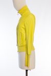 Patrizia Pepe lightweight Patrizia Pepe summer jacket in a refreshing yellow-lime hue