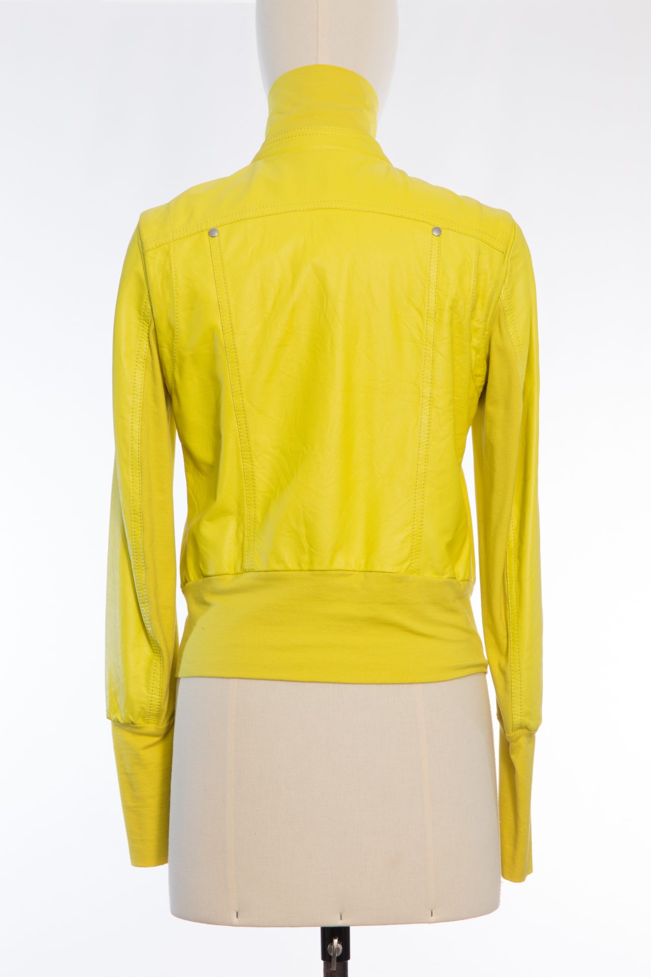 Patrizia Pepe lightweight Patrizia Pepe summer jacket in a refreshing yellow-lime hue
