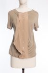 Miu Miu Silk short-sleeve cardigan