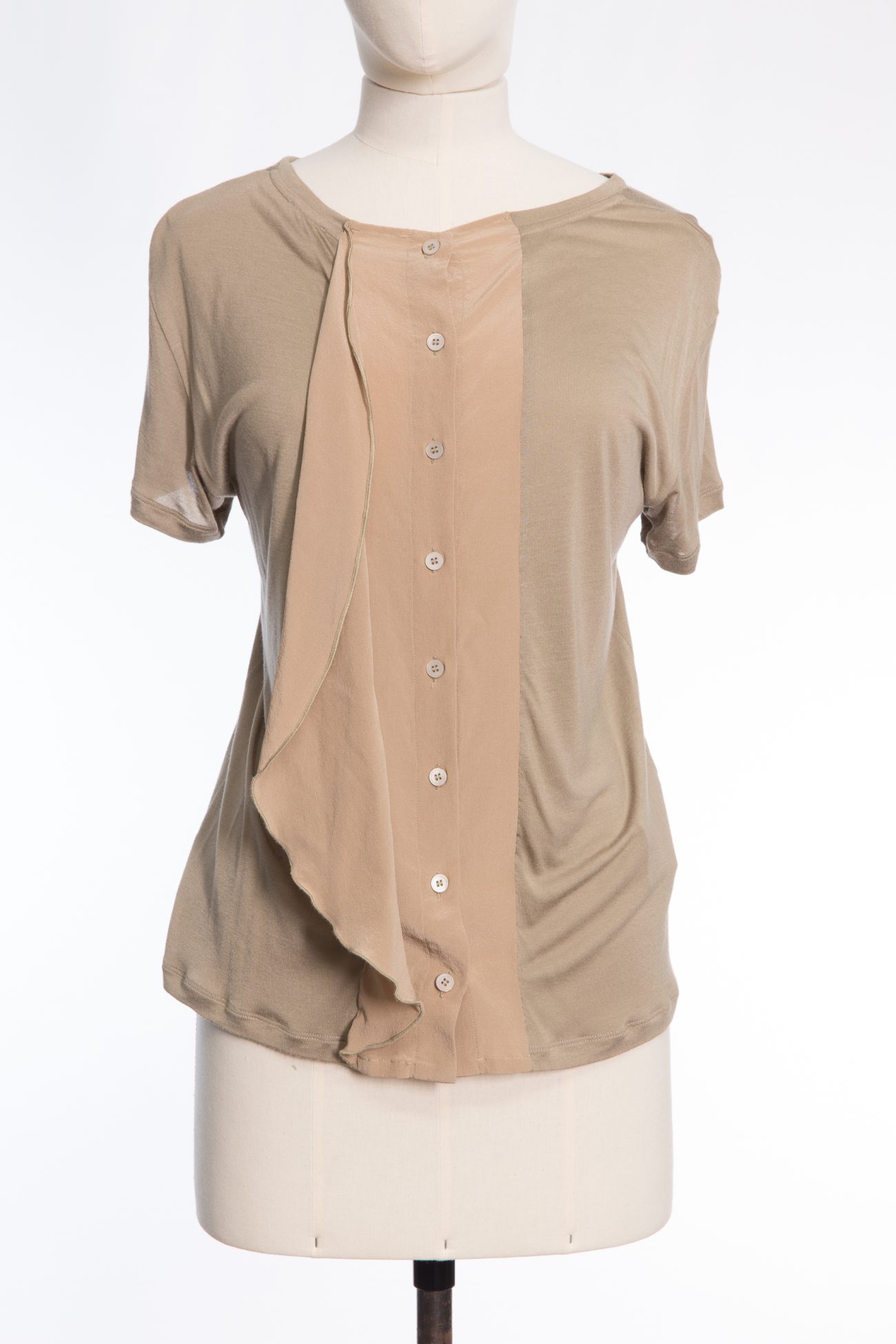 Miu Miu Silk short-sleeve cardigan