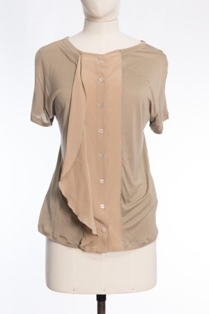 Miu Miu Silk short-sleeve cardigan
