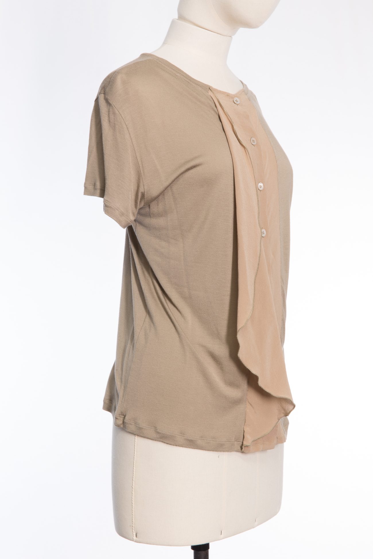 Miu Miu Silk short-sleeve cardigan