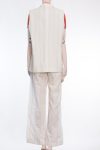 Brunello Cucinelli set vest and pants monili beads