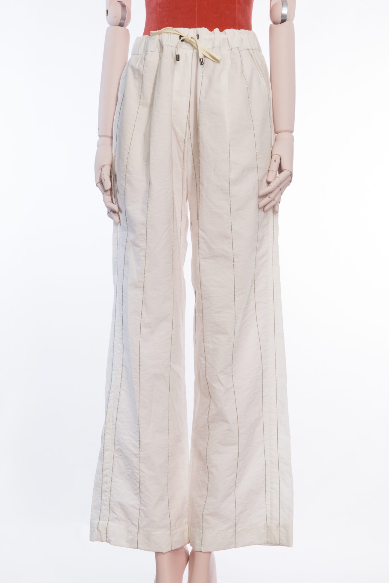 Brunello Cucinelli set vest and pants monili beads