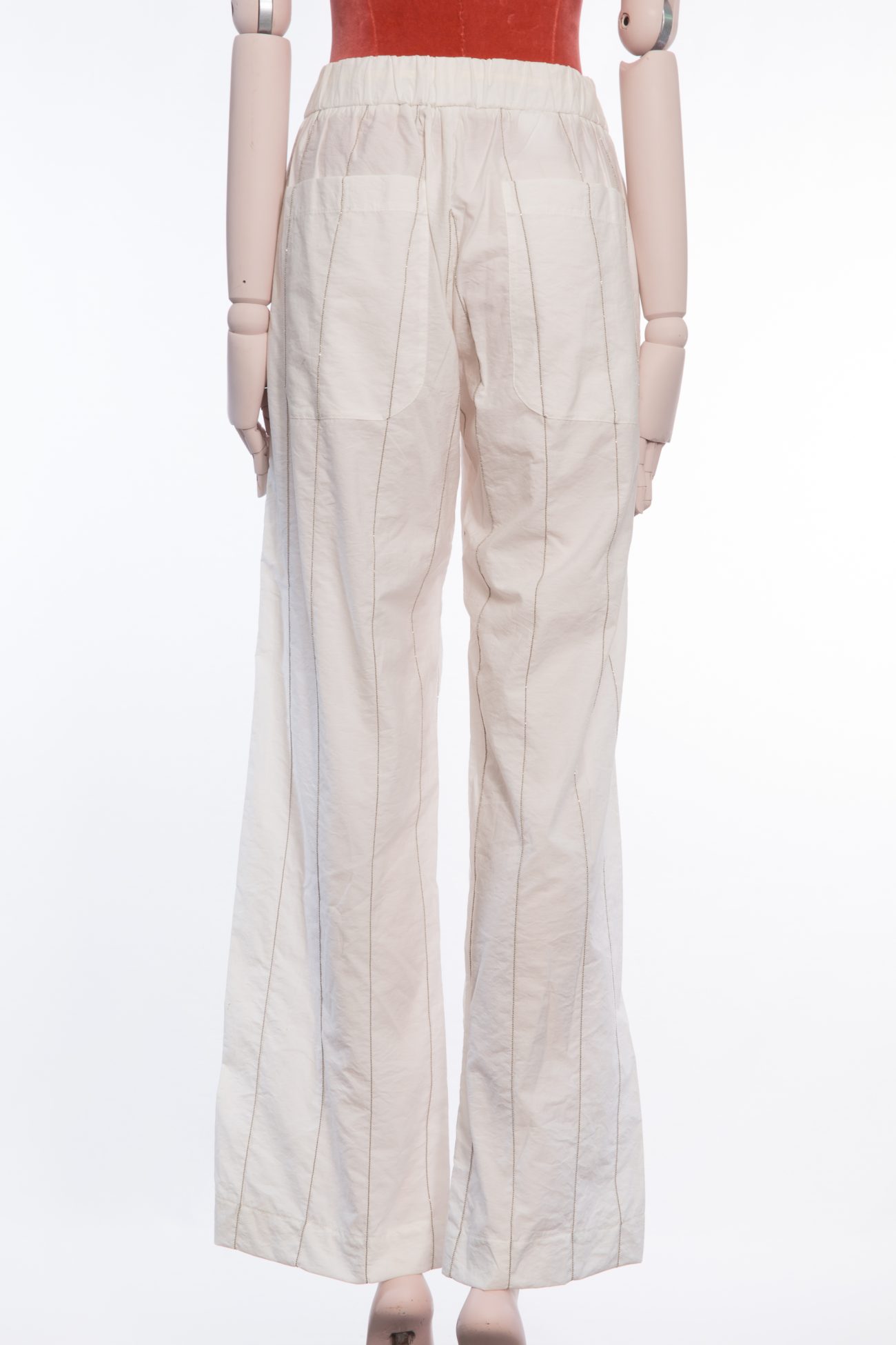 Brunello Cucinelli set vest and pants monili beads