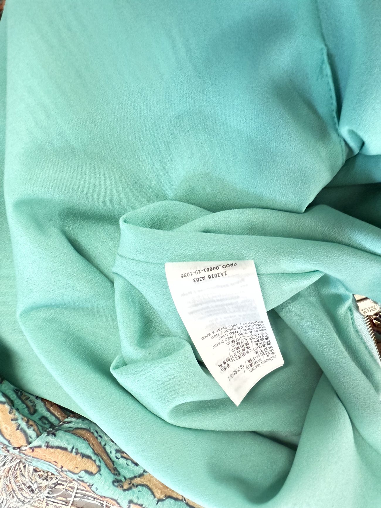 Patrizia Pepe Turquoise-green Gatsby dream dress