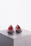 Tods Twistable python loafers in red & black
