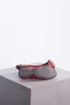 Tods Twistable python loafers in red & black