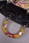 Christian Dior Lady Dior green python
