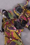 Christian Dior Python leather sandals