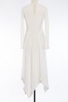 Loewe Asymmetric long cotton dress