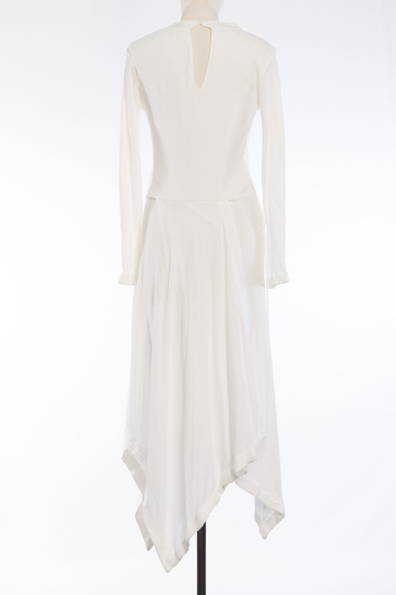 Loewe Asymmetric long cotton dress