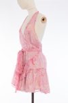 LoveShackFancyRomantic wrap dress with a tie belt