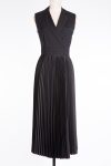 Brunello Cucinelli Dress Office-to-evening pleated navy dress
