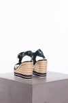 Prada Wedge Sandals in black